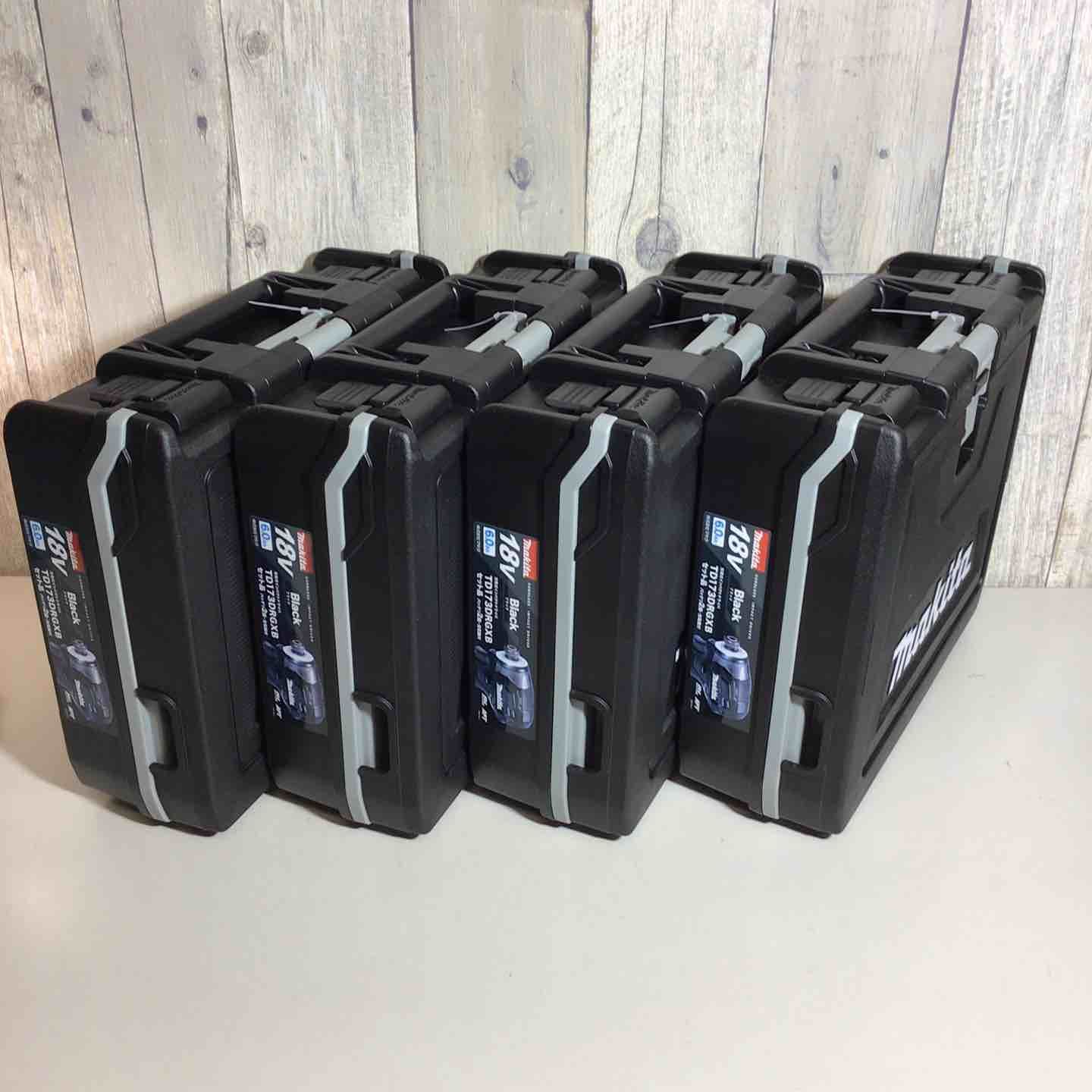 マキタ makita コードレス インパクトドライバー TD173DRGXB 4台 フルセット インパクト ブラック 黒 純正 純正品 充電式 戸田店