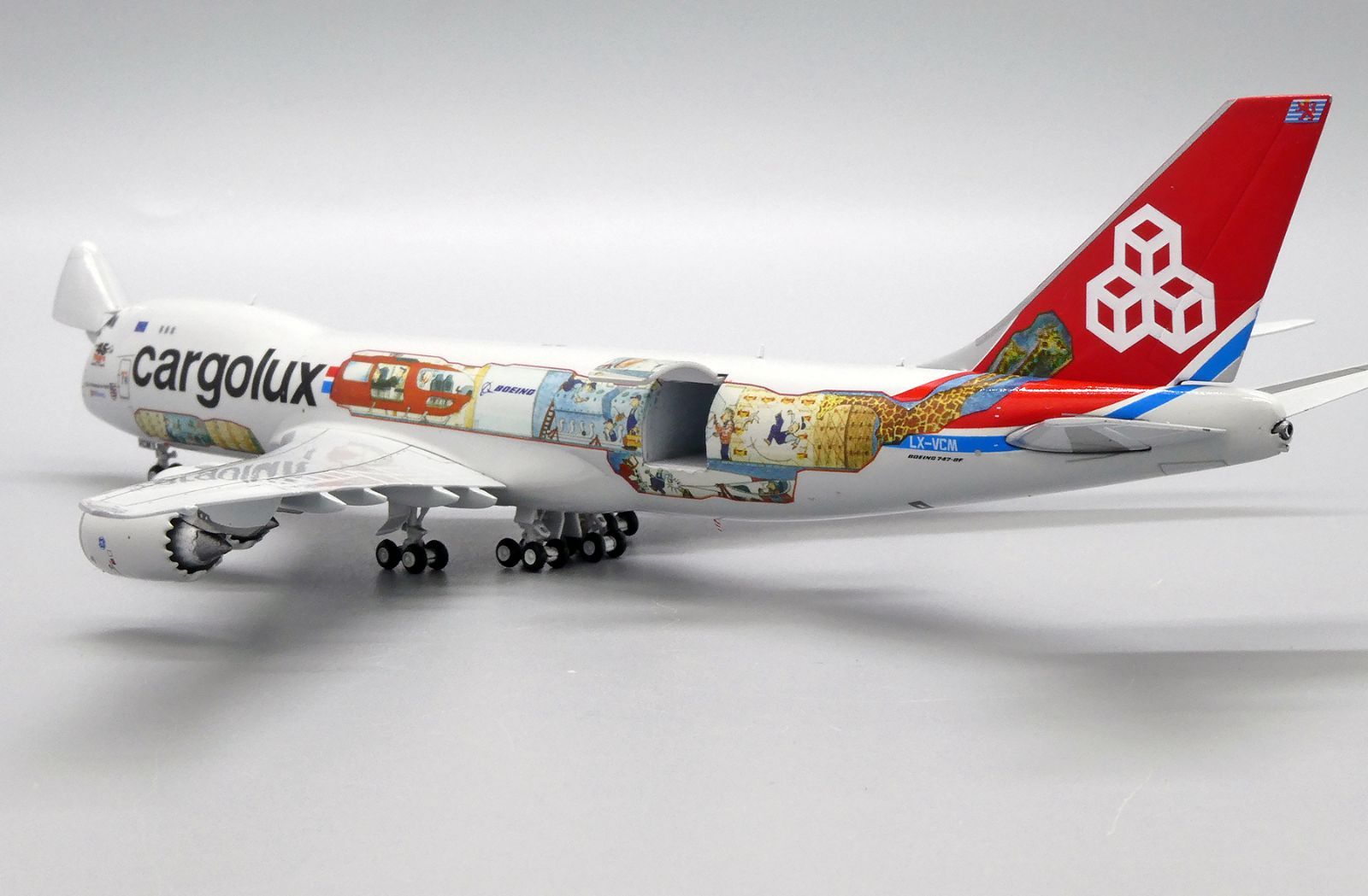 1/200 カーゴルクス ボーイング747-8F Jcwings カーゴルクス 747-8F LX-VCM 1/400 XX4709C - メルカリ