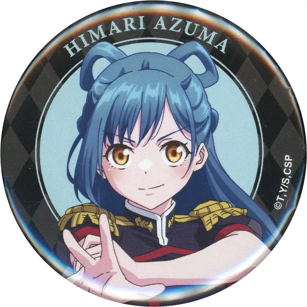 中古】バッジ・ビンズ 東日万凛B 缶バッジ 「DMMスクラッチ! 魔都精兵