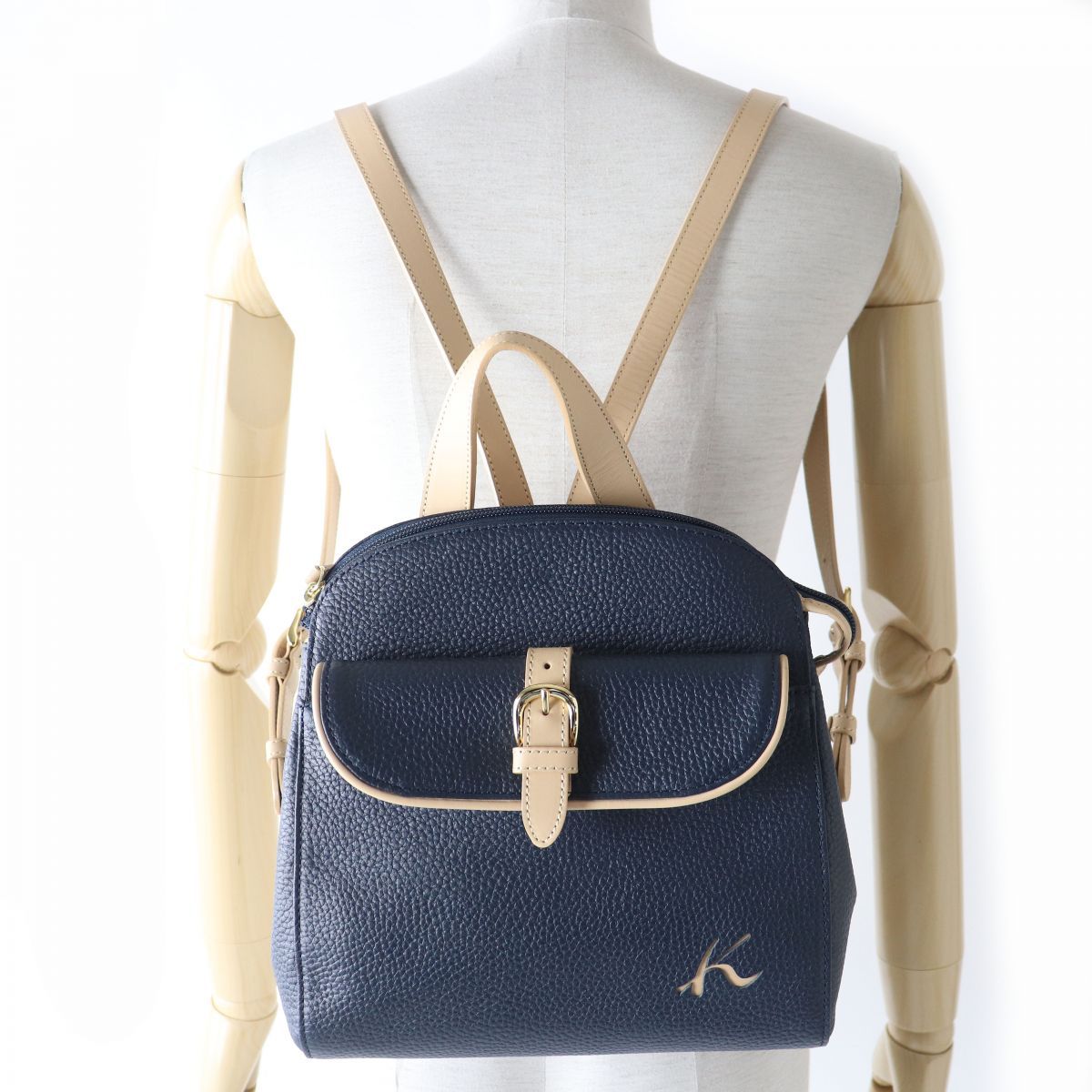 美品 Kitamura レザーリュック ブラウン Kitamura（リュック/バックパック）のフリマアイテム一覧