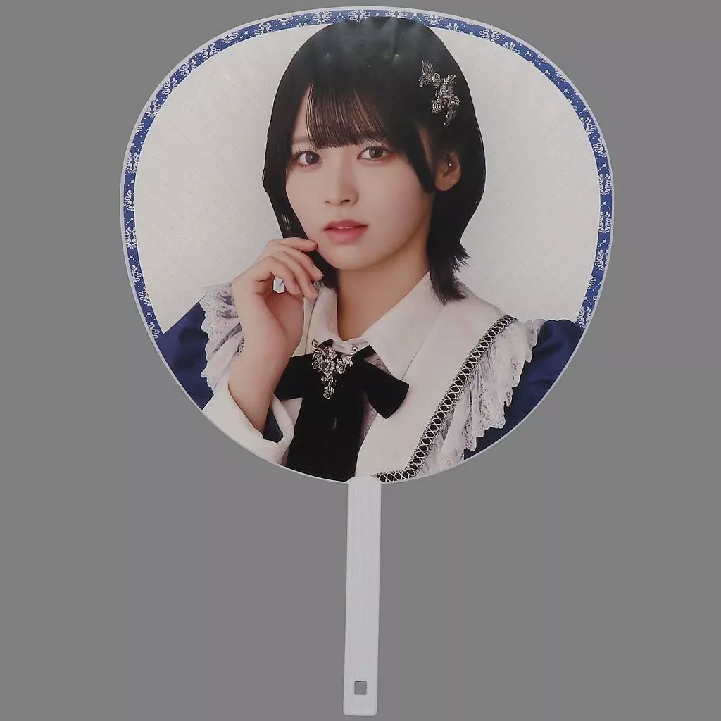 中古】うちわ・扇子 江角怜音(ニアリーイコールジョイ(□JOY)) 3