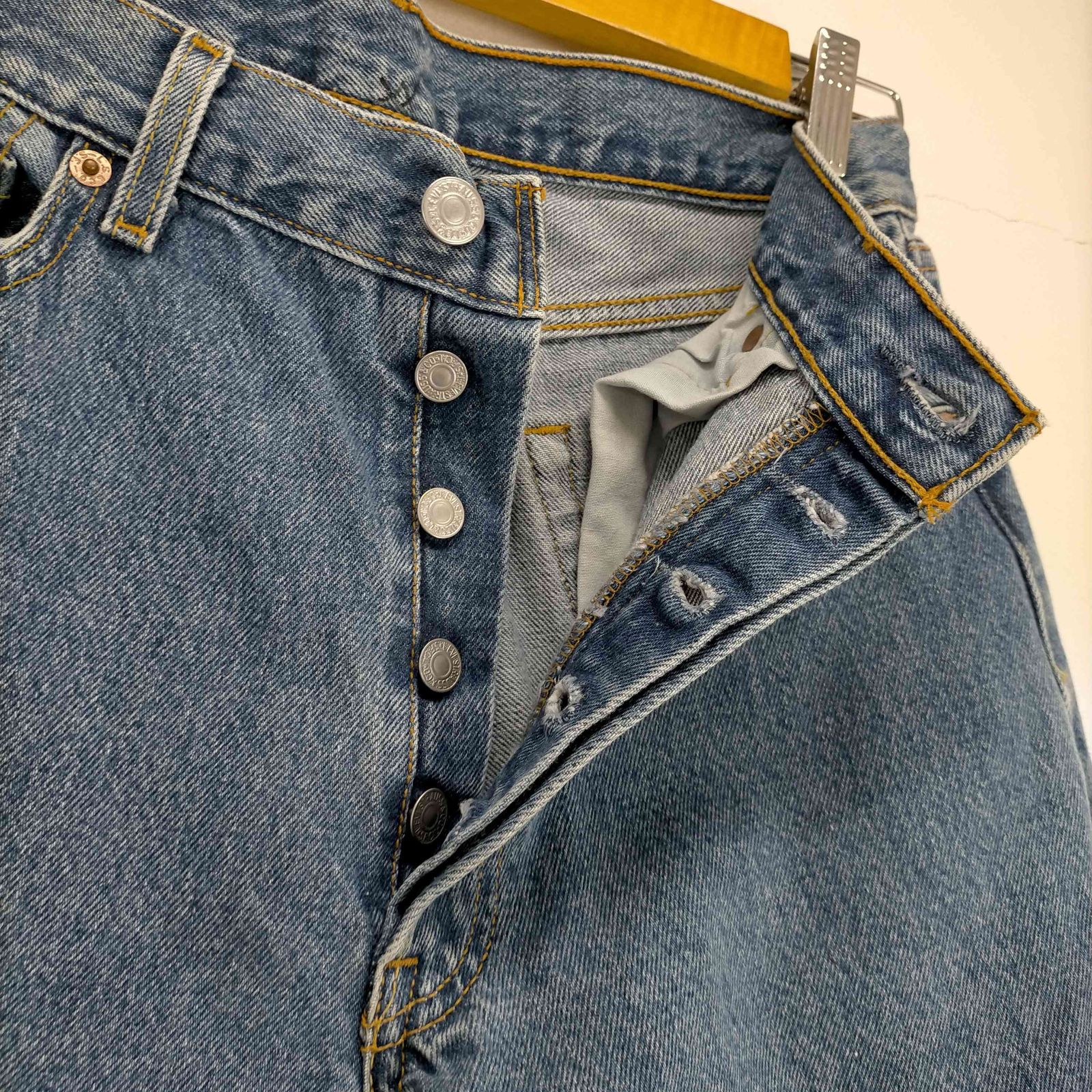 リーバイス Levis 501 02年08月製 ボタン裏324 グアテマラ工場 ボタン 