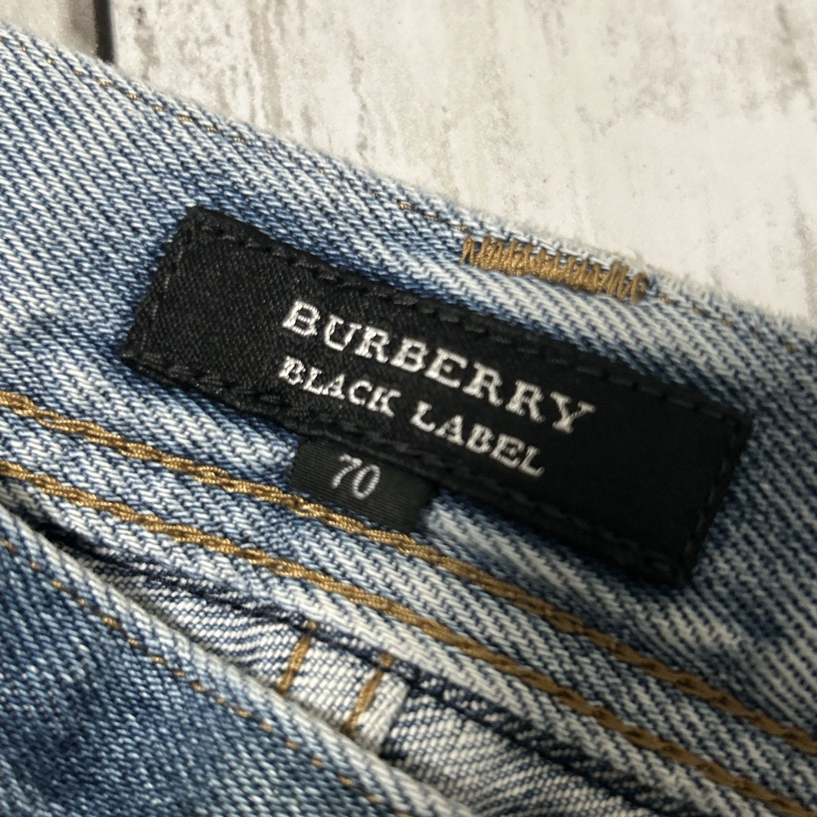 BURBERRY BLACK LABEL バーバリー ブラックレーベル メンズ デニム 