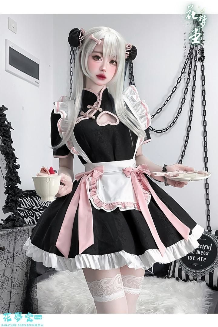 25年 ♥ドレス コスプレロリータセット 仮装 オリジナル 洋服 ロリータ ワンピース 撮影会 舞台 イベント 原野空間-26