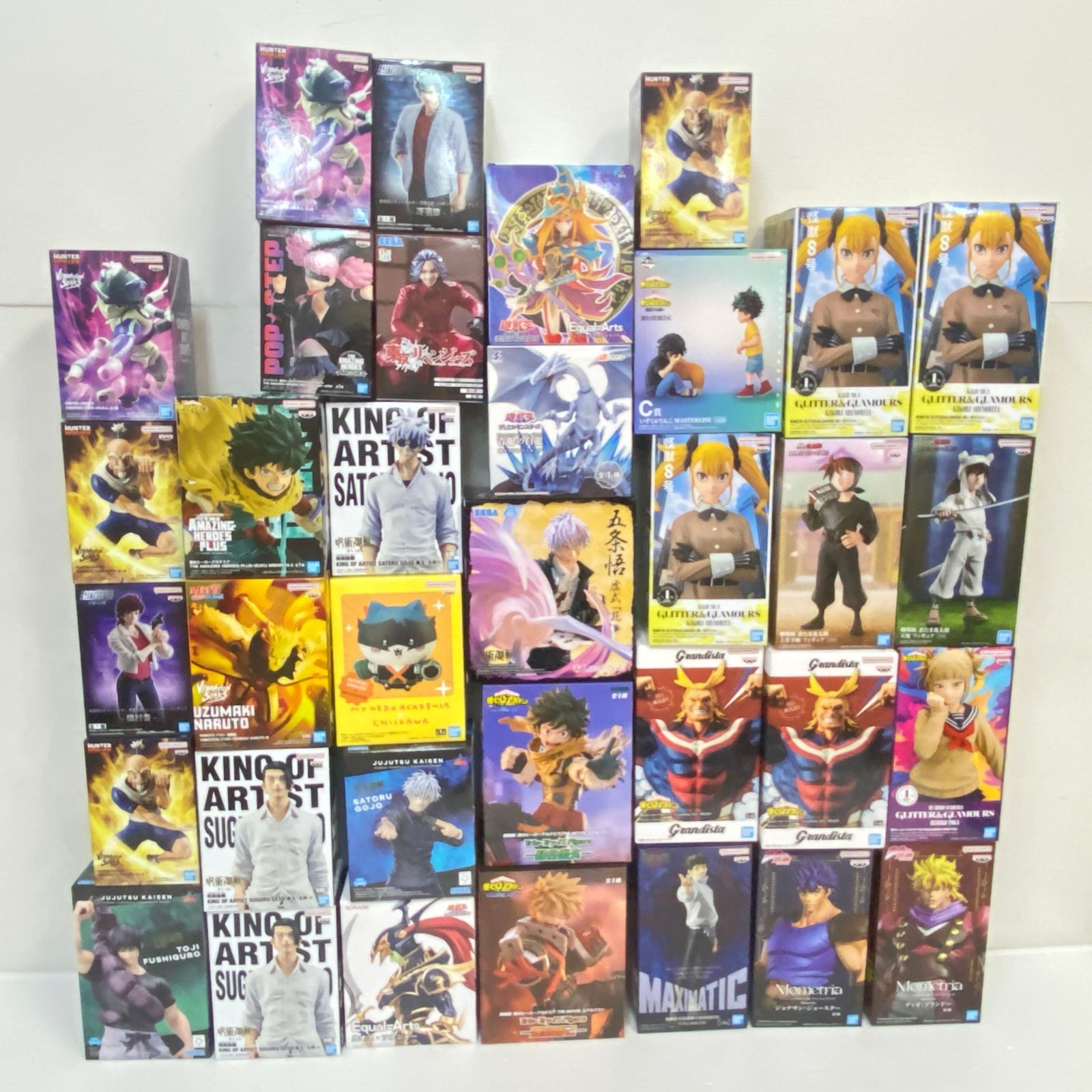 ▲【2個口発送】 コミック・アニメ フィギュア まとめ 呪術廻戦 ハンターハンター シティハンター 他 ※箱ダメージ品含む 未開封品 smtketc089962