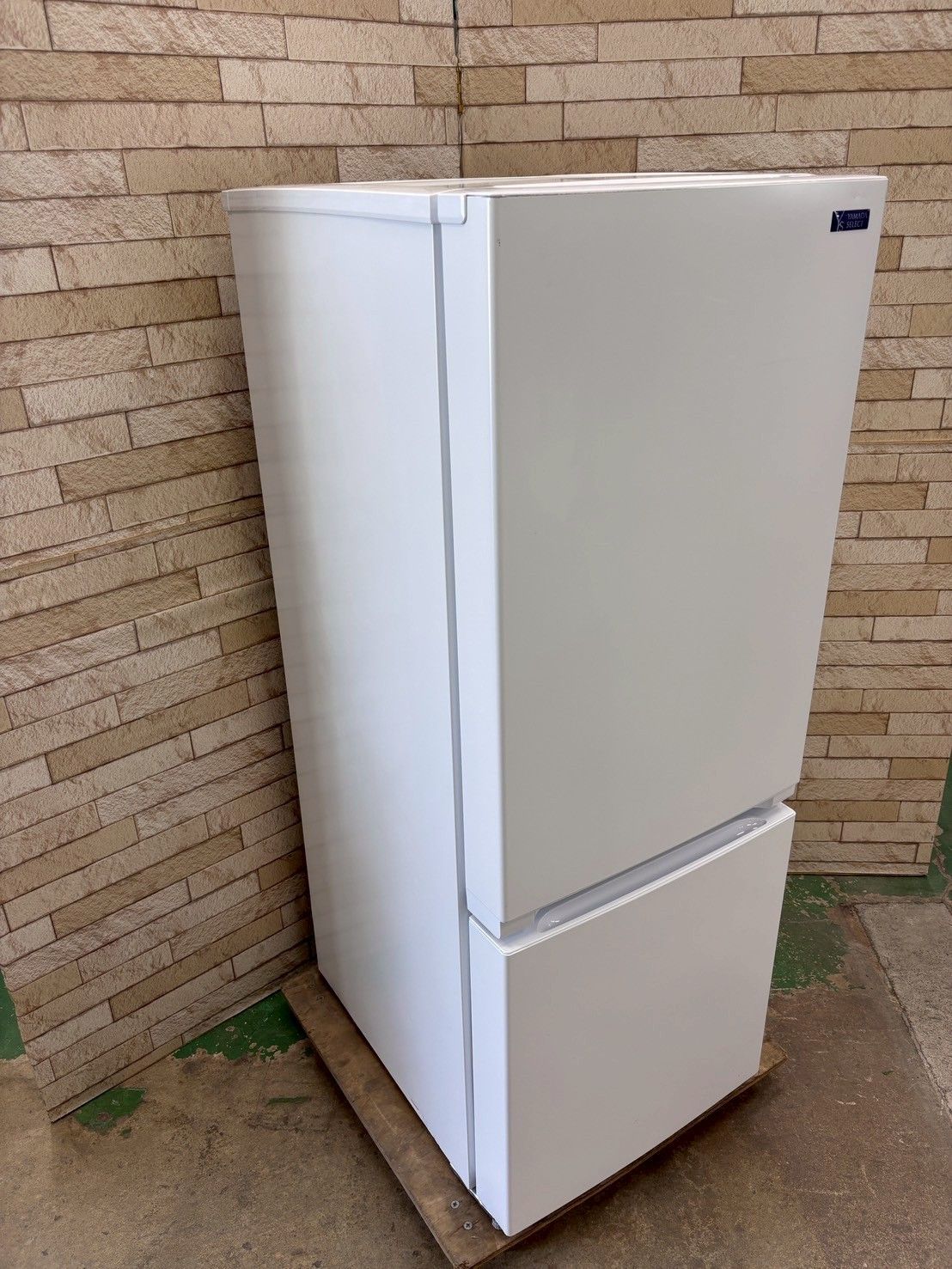 大阪 3か月保障付き 冷蔵庫 ヤマダ 2ドア 2020年 YRZ-F15G1 IR-646