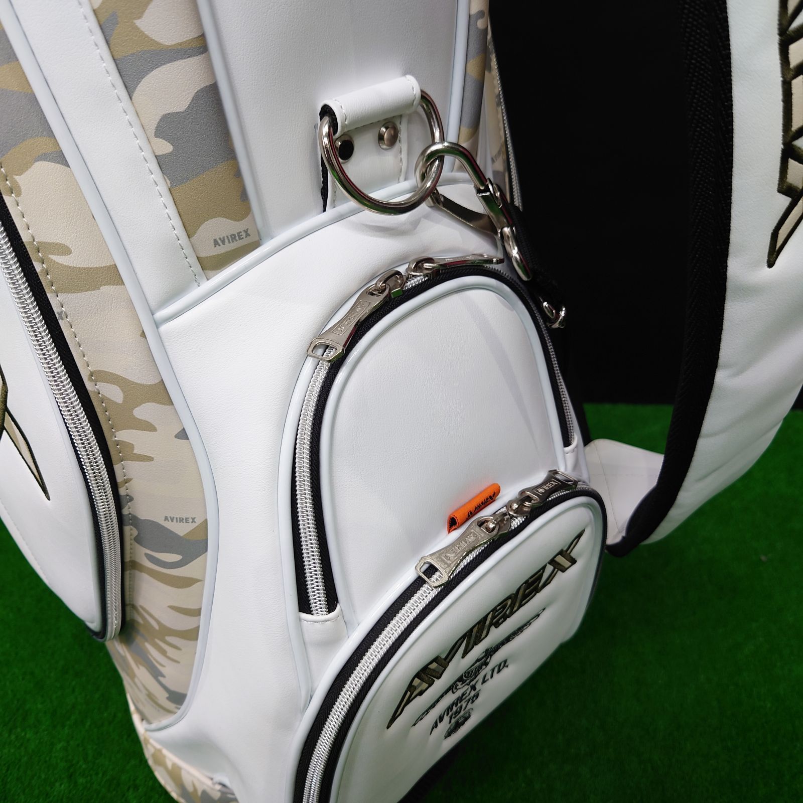 新品未使用 AVIREX GOLF アヴィレックスゴルフ キャディバッグ