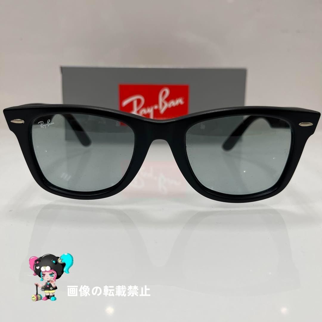 2024SS RayBan木村拓哉様WAYFARER マットブラックライトグレイ
