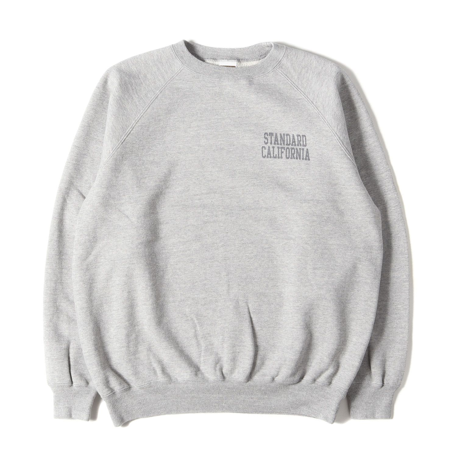 STANDARD CALIFORNIA ロゴスウェット GRAY M