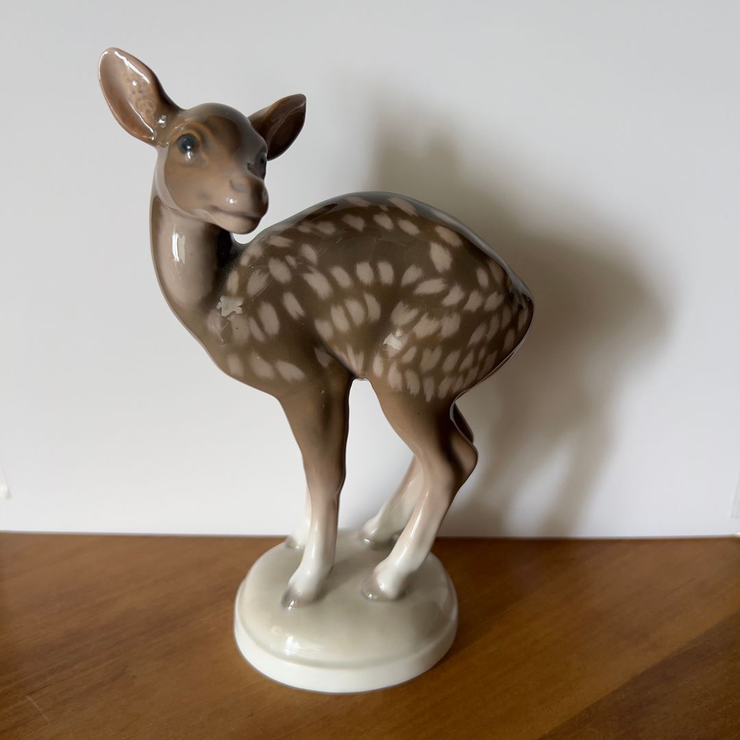 B-G ビング オー グレンダール フィギュリン 子鹿 バンビ Royal Copenhagen デンマークヴィンテージ ロイヤルコペンハーゲン 置物 動物 1929