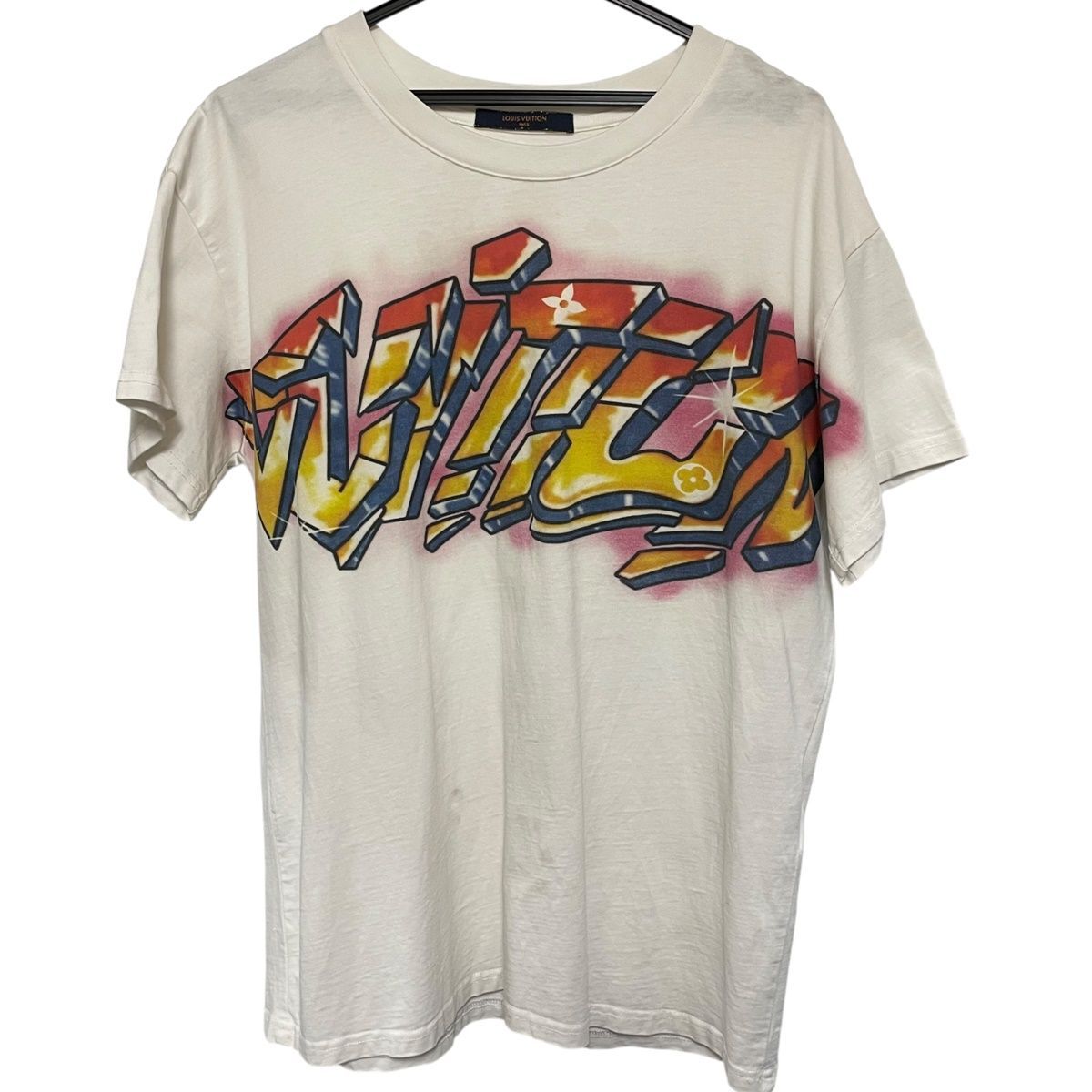 中古】 LOUIS VUITTON ルイ・ヴィトン グラフィット Tシャツ 1A9T6P L 
