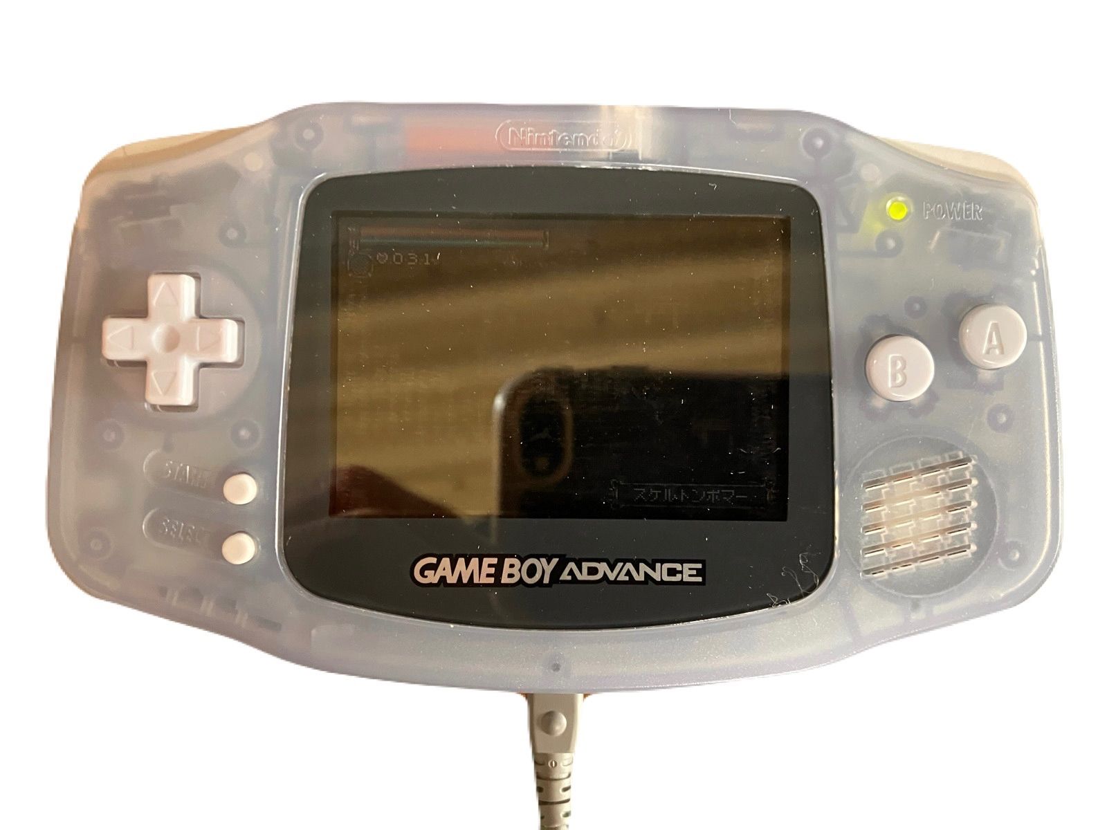 ゲームボーイアドバンス 本体 ミルキーブルー レトロゲーム 動作確認