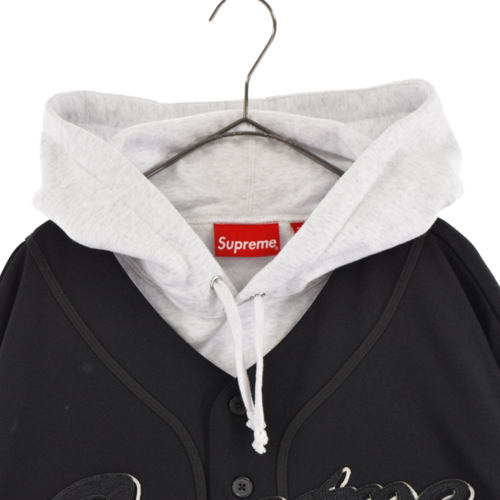 SUPREME (シュプリーム) 22SS Baseball Jersey Hooded