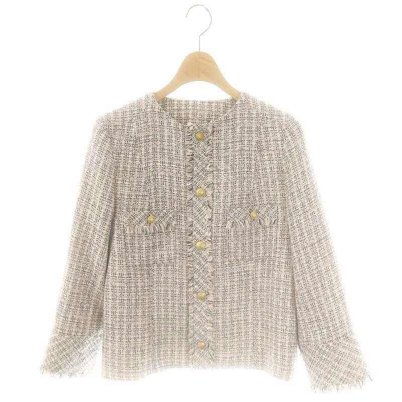 スナイデル SNIDEL 23AW クラッシックツイードジャケット ノー