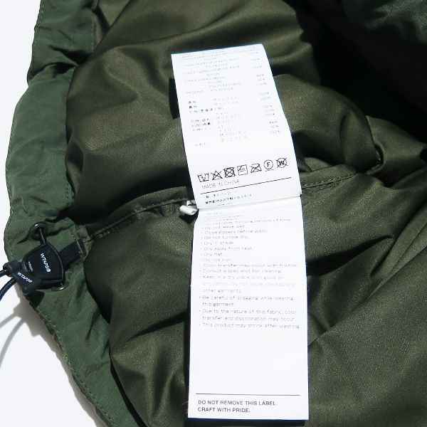 WTAPS ダブルタップス 22AW TORPOR/JACKET/POLY.TAFFETA.SIGN