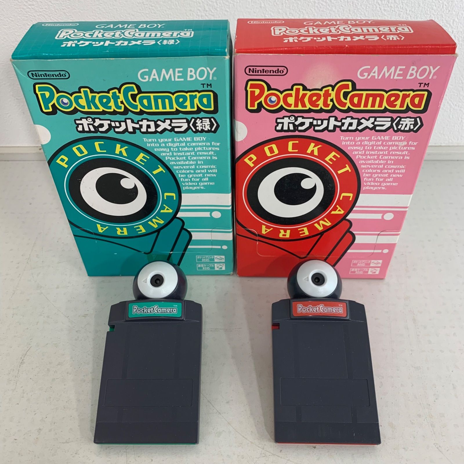 GB ゲームボーイ ポケットカメラ 赤 緑 レトロ 現状品