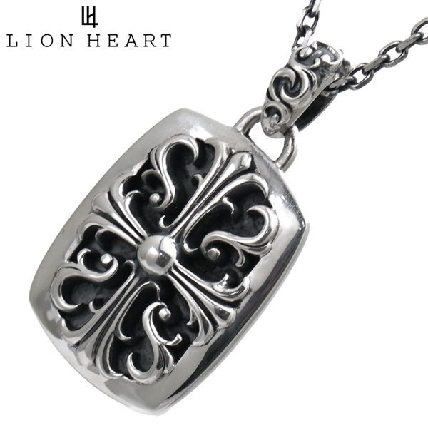 LION HEART ライオンハート キングダム クロスチェーン ネックレス ライオンハート キングダム クロス 十字架 デザイン チェーン