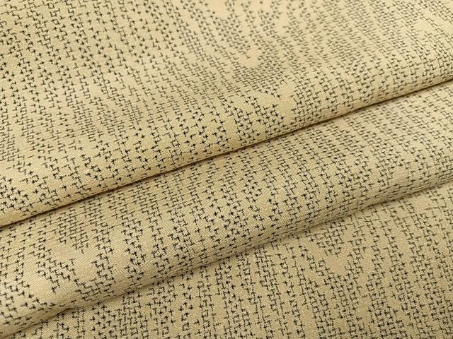 平和屋着物●上質な紬 杢目文 正絹 ♥ AABC4461ph