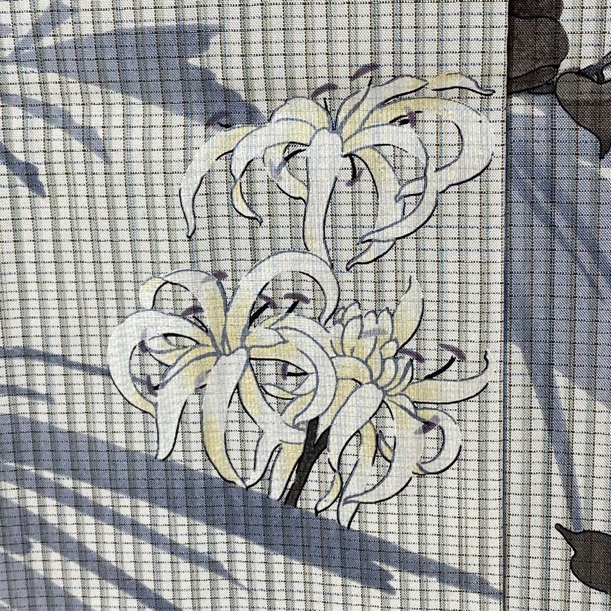 大島紬地