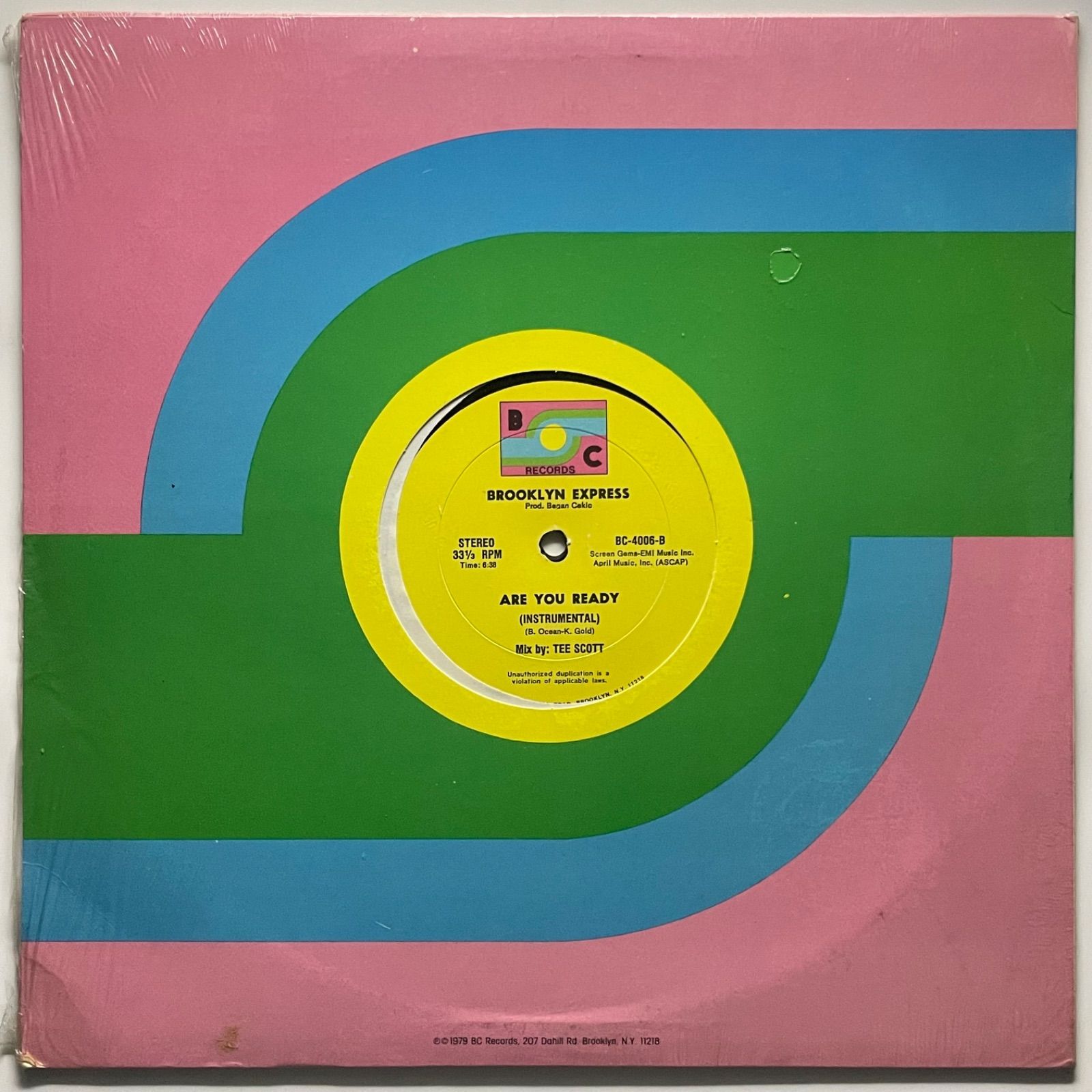 レコード  (12") [Soul] Brooklyn Express / Are You Ready