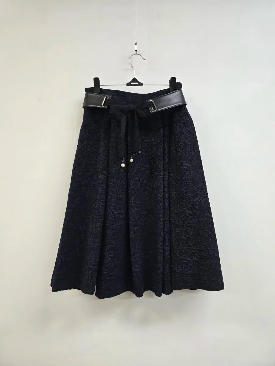 ジゴット イタリア素材 感 ジャガード フ スカート