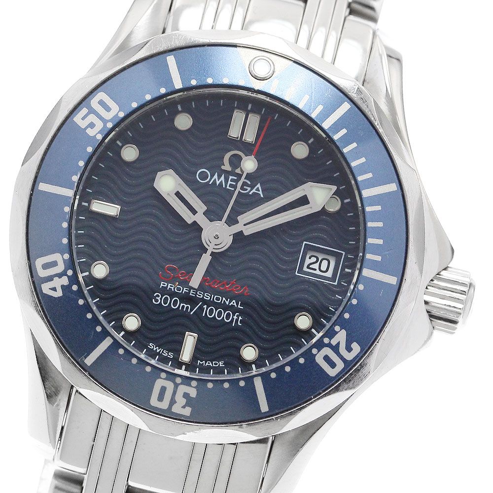 オメガ OMEGA 2224.80 シーマスター300 デイト クォーツ レディース_904908