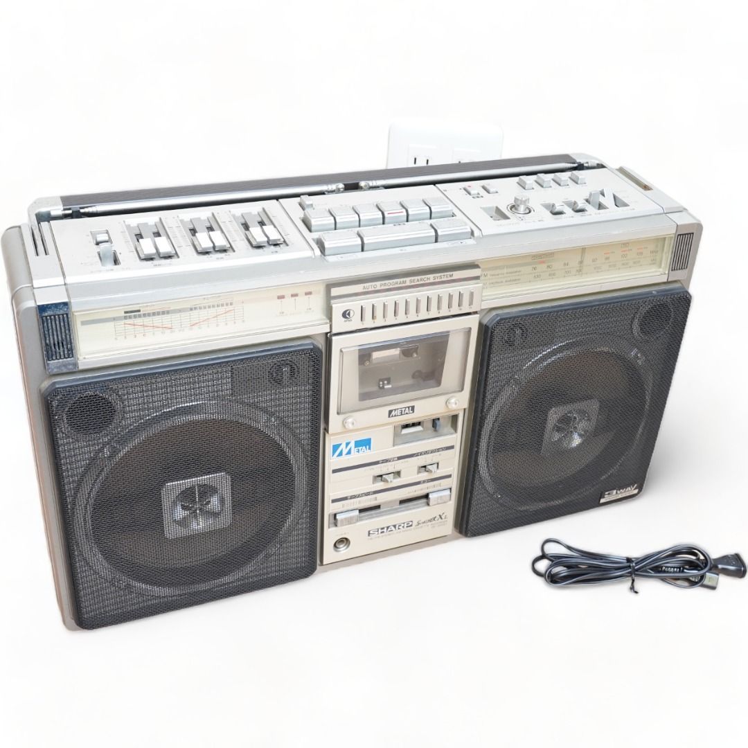 SHARP シャープ GF-508ST テープレコーダー ラジオ視聴OK - オーディオ機器