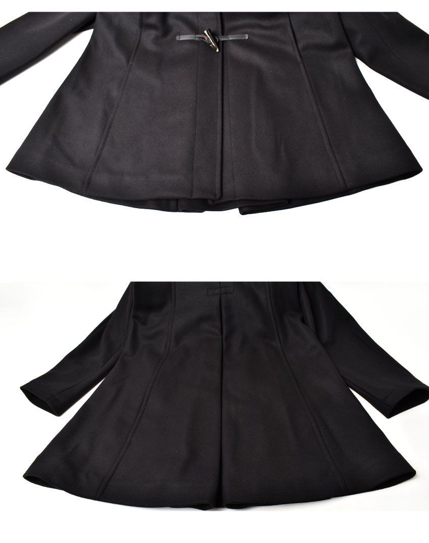 美品✨ J.PRESS ダッフルコート ヘリンボーン チャコールグレー 11号