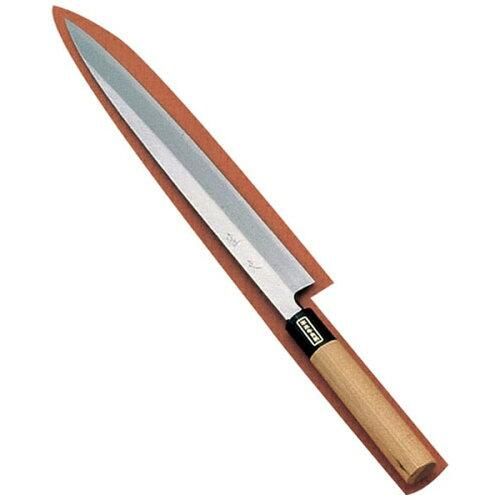 SA佐文 出刃(木製サヤ付) 18cm 佐文 出刃 木製サヤ付(片刃)18cm（送料無料、代引OK） 出刃包丁（和）