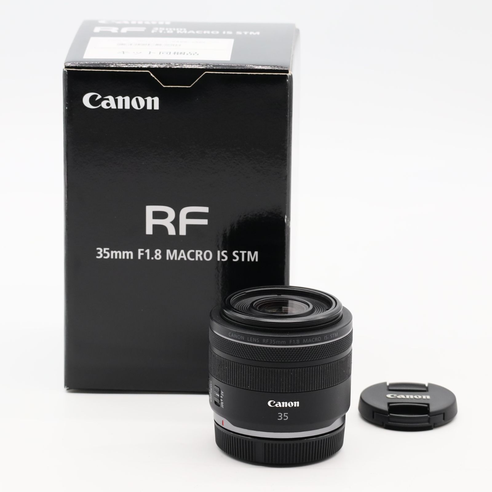 美品》Canon RF35mm F1.8 マクロ IS STM キヤノン RF35mm F1.8