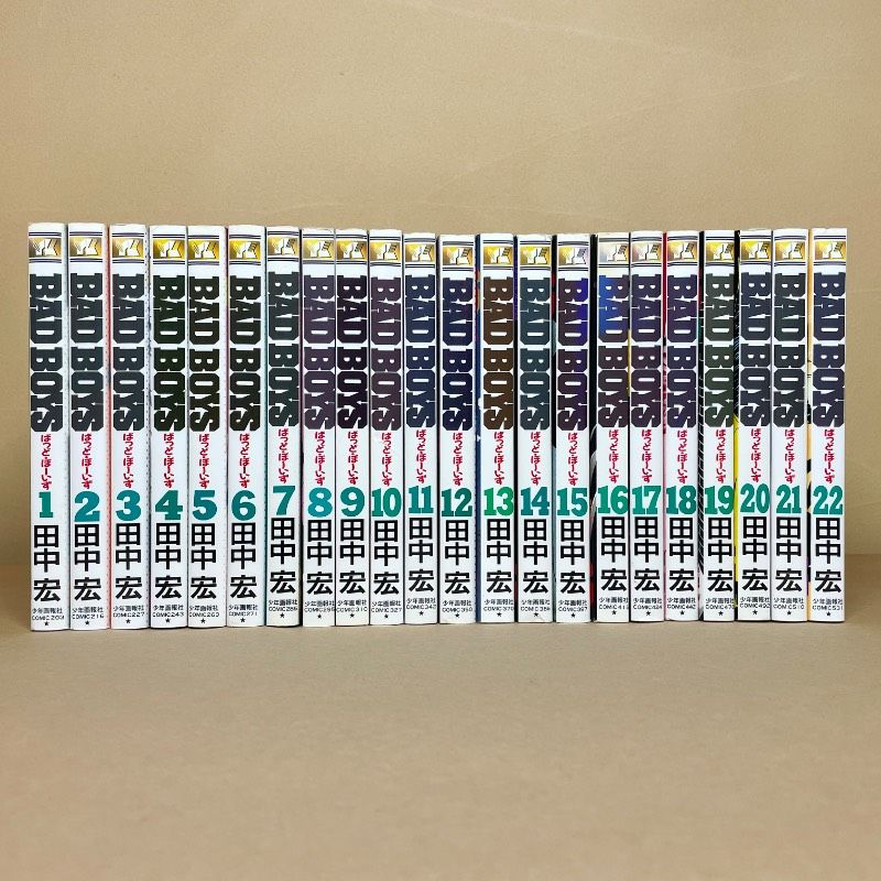 db 田中宏全巻セット BADBOYS ばっど・ぼーいず 全巻 田中宏 漫画