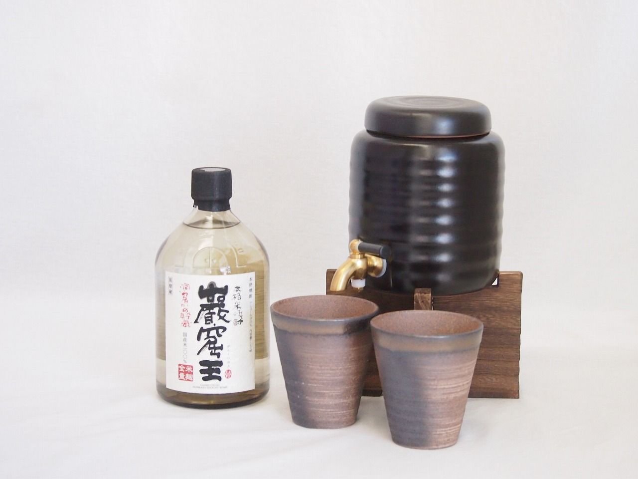 新品未使用】備前金彩 焼酎サーバー 陶芸作家 安藤嘉規作 【公式通販】