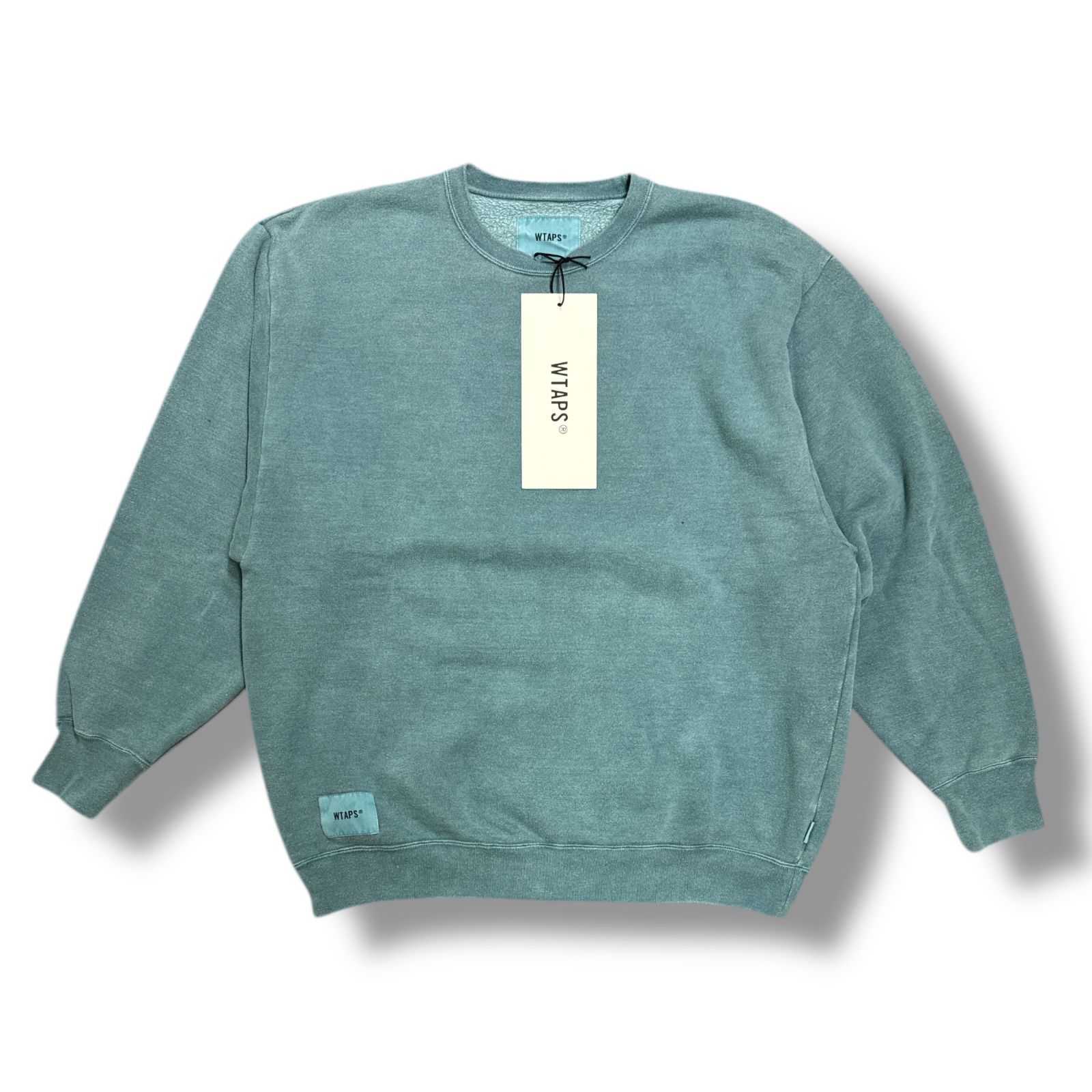 WTAPS グリーン スウェット トレーナー WTAPS オリーブ スウェット 