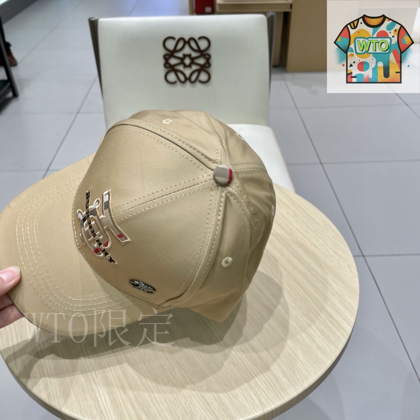 Burberry 帽 ベースボールキャップ バーバリー（Burberry）ベースボールキャップ03-3 - メルカリ