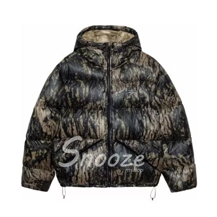 Stussy Micro Ripstop Down Parka Relic Camo