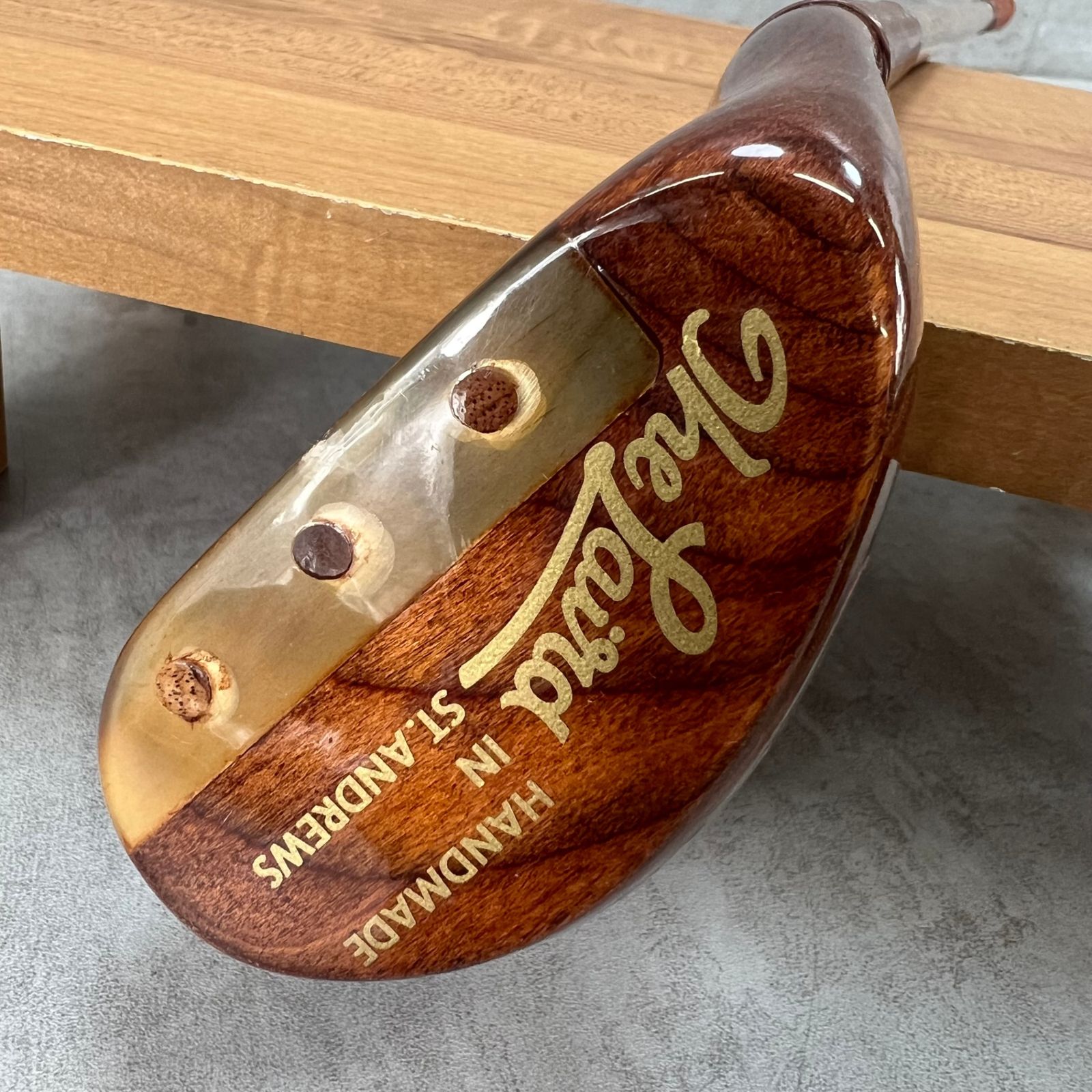 St.Andrews - ST.Andrews　セントアンドリュース　THE　Laird　レアード　木製　メンズゴルフパター　右利き用　36インチ　408g　 ヴィンテージ ST.Andrews セントアンドリュース The Laird レアード メンズ