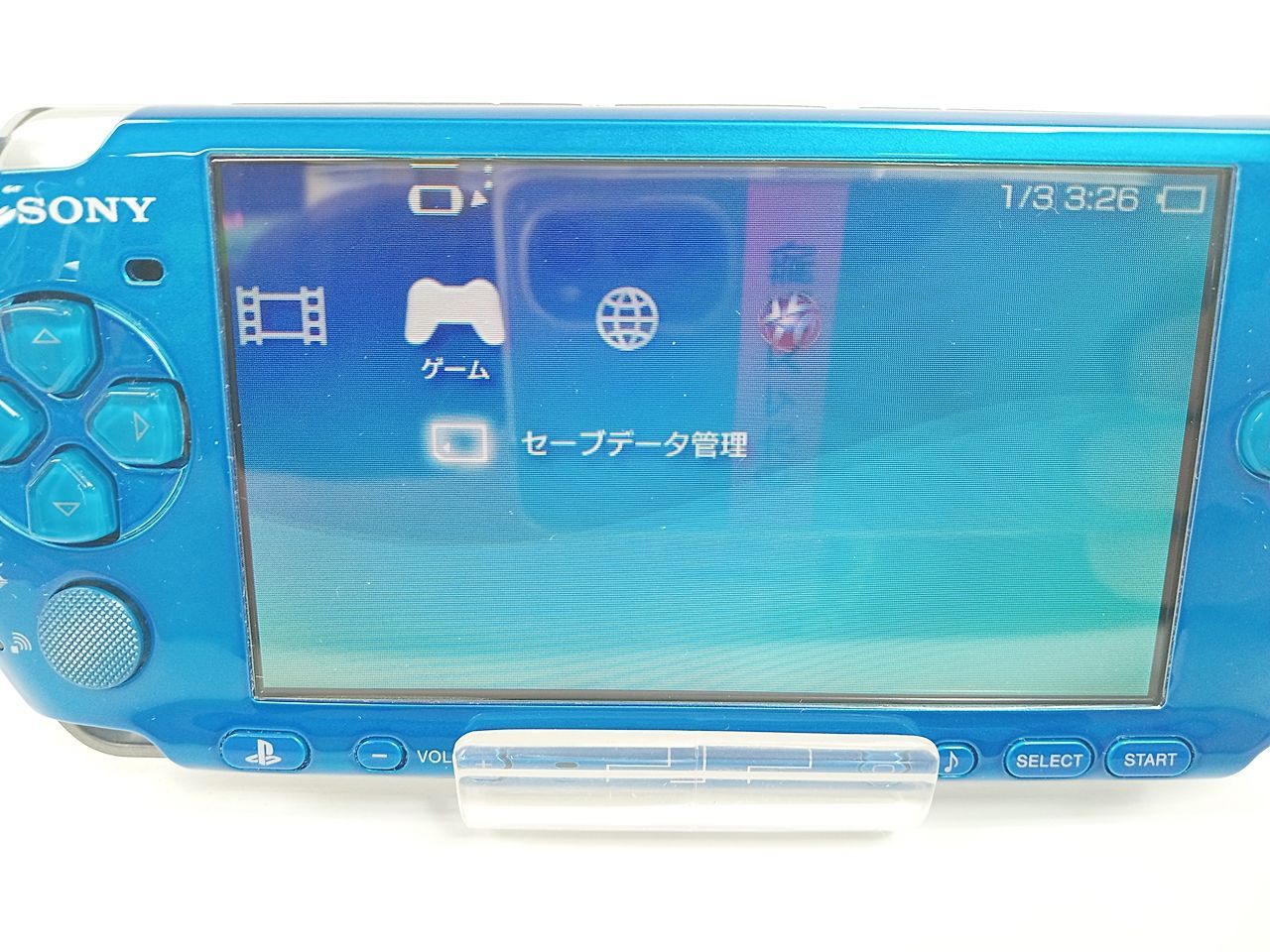 美品・動作良好】PSP-3000 pb PSP-3000PB【良品・動作良好】 PSP