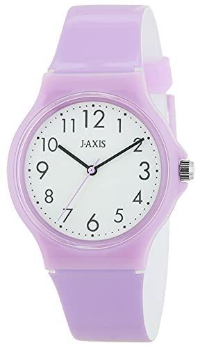 J アクシス TCG 73 PU 腕時計 ガールズ ㈱サン フレイム パープル