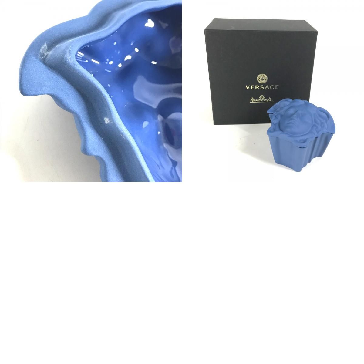 【未使用】ヴェルサーチ VERSACE×Rosenthal メデューサ 小物入れ VERSACE ヴェルサーチ 小物入れ メデューサ 陶器 - メルカリ