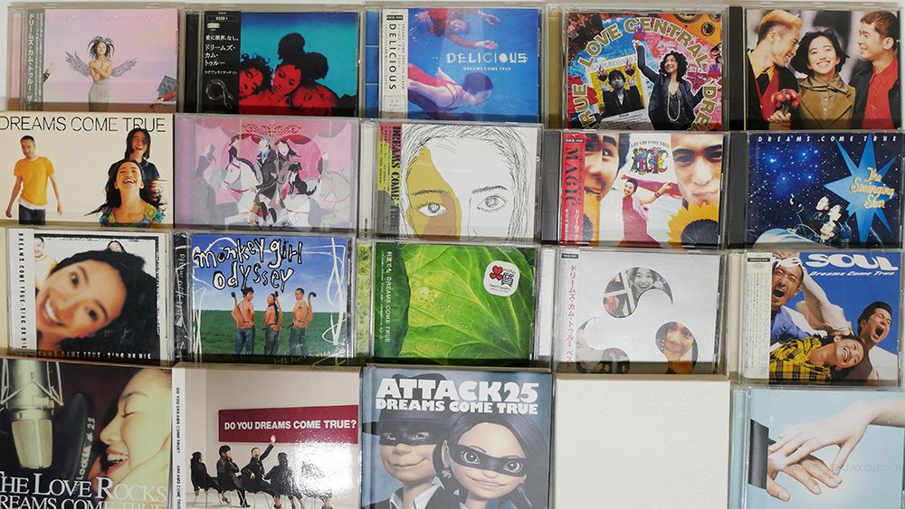 ドリームズ・カム・トゥルー　CD まとめ売り　ばら売り相談可 CD+DVD、一部帯付き ドリームズ・カム・トゥルー/20枚セット