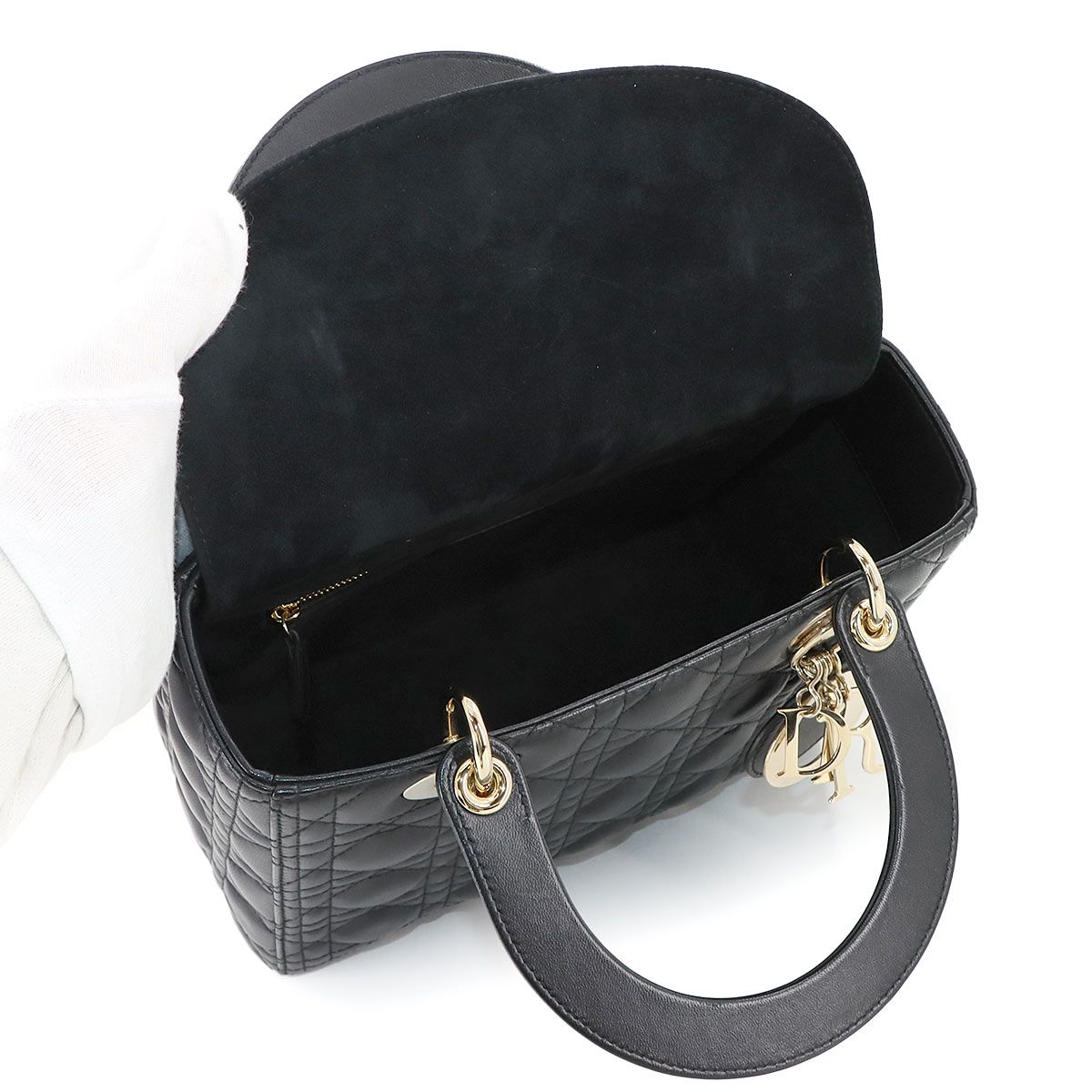新品同様 クリスチャン ディオール Chiristian Dior カナージュ