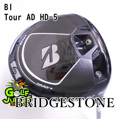 中古】ドライバー ブリヂストン B1 Tour AD HD-5 S 10.5 ドライバー カーボンシャフト おすすめ メンズ 右 - メルカリ