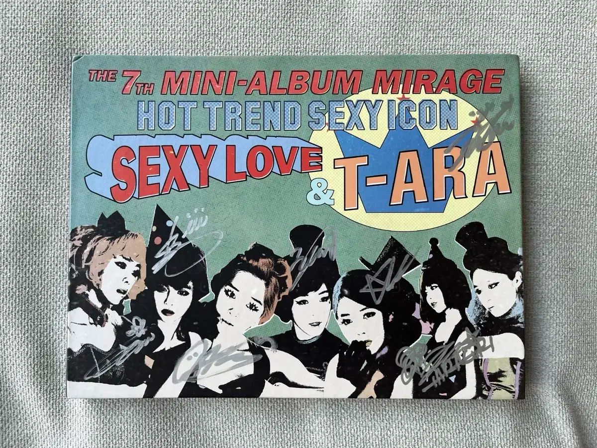 T-ARA(ティアラ) ミニ アルバム MINI アルバム 7 家 Mirage