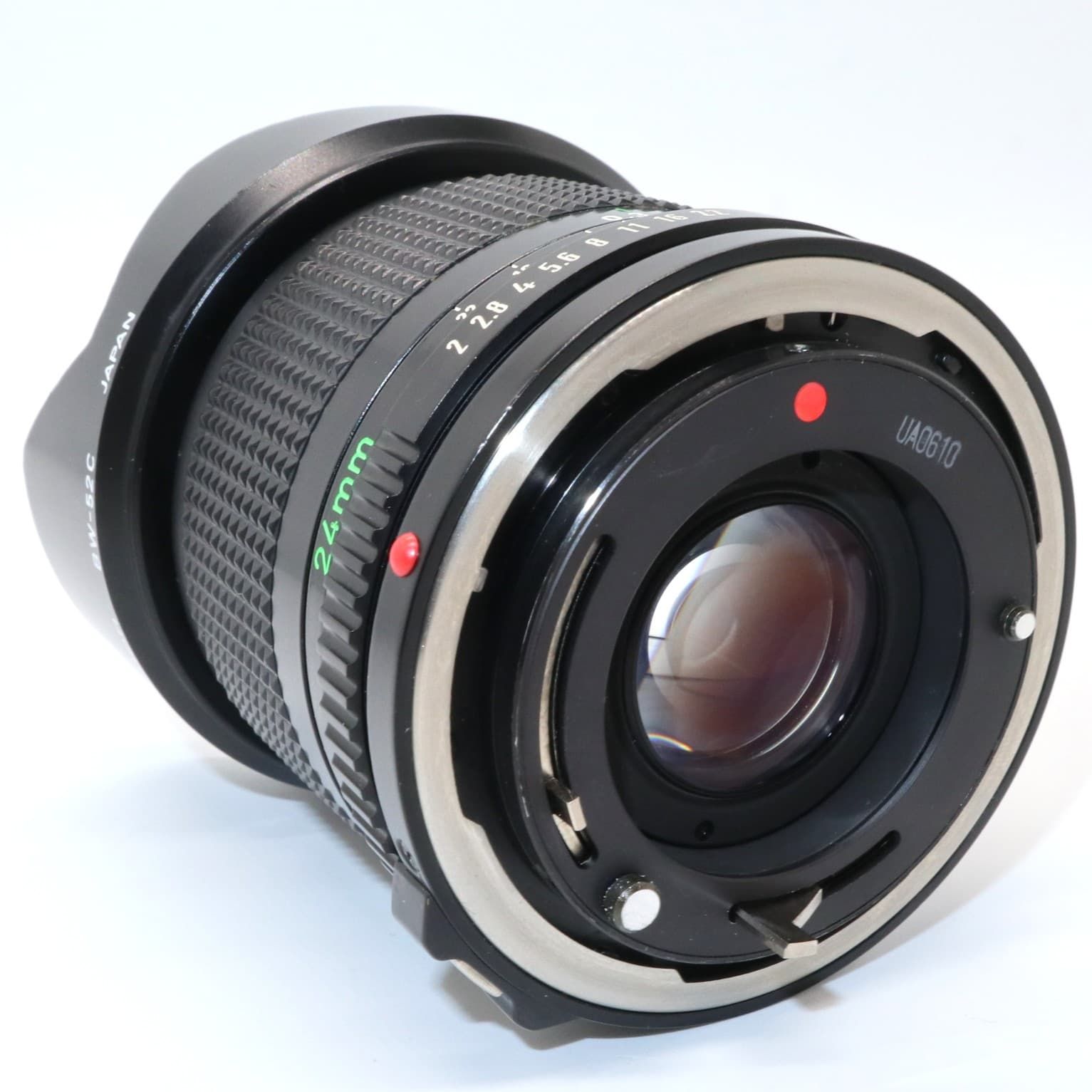 訳あり CANON NEW FD 24mm F2 キヤノン k3040 - メルカリ 