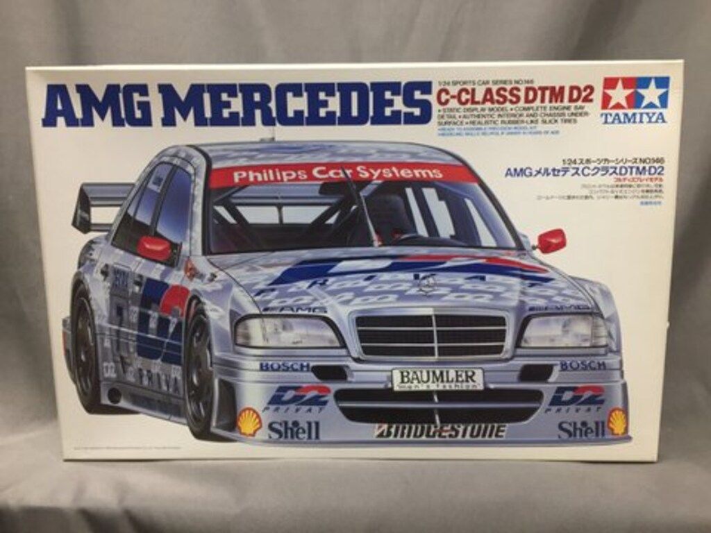 タミヤ 1/24スポーツカーシリーズNo.146 AMGメルセデス Cクラス DTM