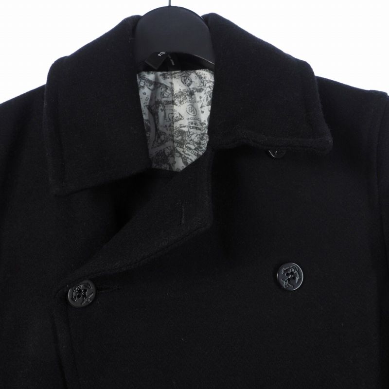 グラム glamb Lion P Coat コート ジャケット ブルゾン ウール 2 黒