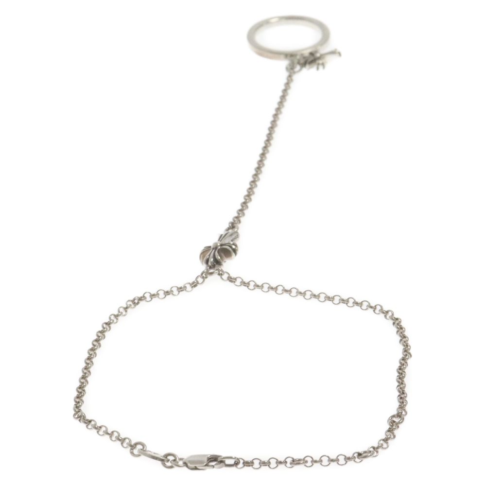 CHROME HEARTS (クロムハーツ) Bracelet chain NTFL Ring ブレスレット チェーン NTFLリング シルバー