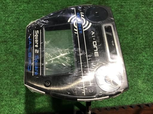 オデッセイ Ai-ONE SQUARE 2 SQUARE JAILBIRD 34インチ パター PT STROKE LAB 90 スチール フレックスその他 メンズ 男性用 右利き 右用 Aランク ゴルフクラブ