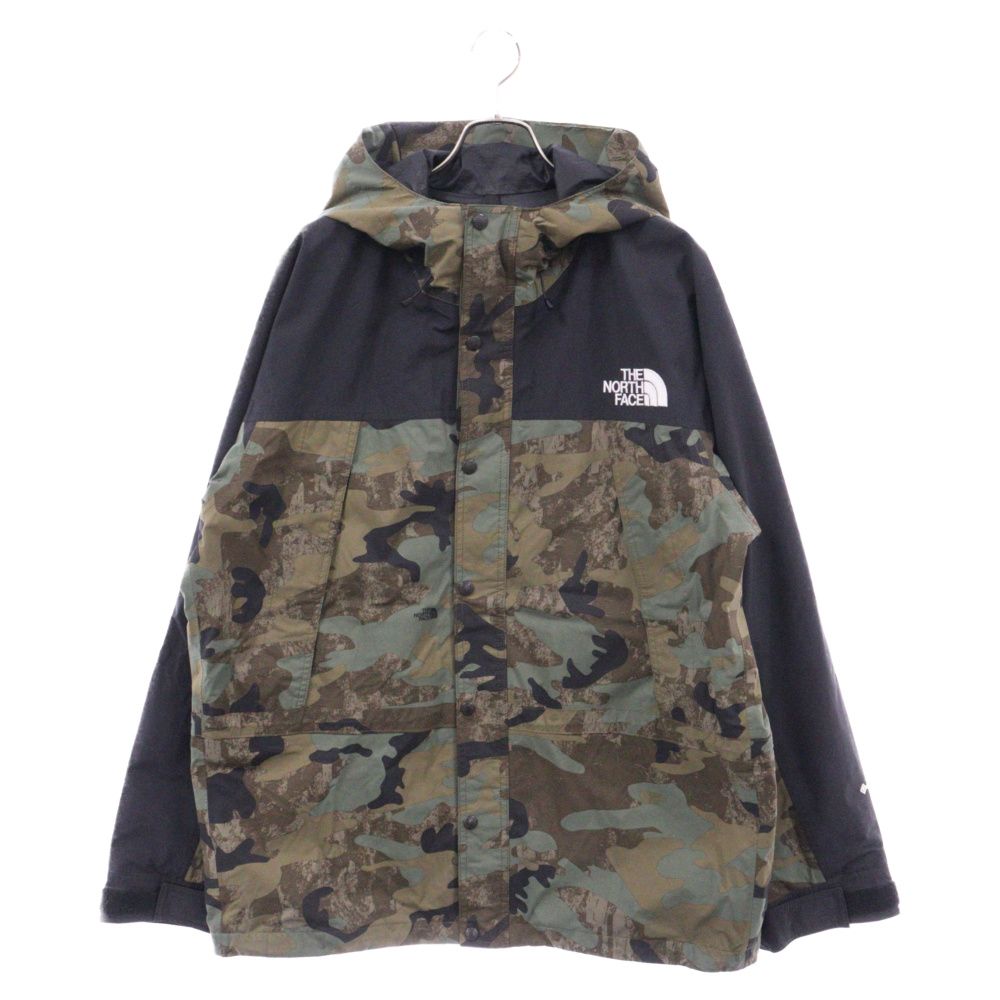 THE NORTH FACE (ザノースフェイス) Novelty Mountain Light Jacket ノベルティ マウンテンライトジャケット  カモ柄 カーキ NP62237 - メルカリ