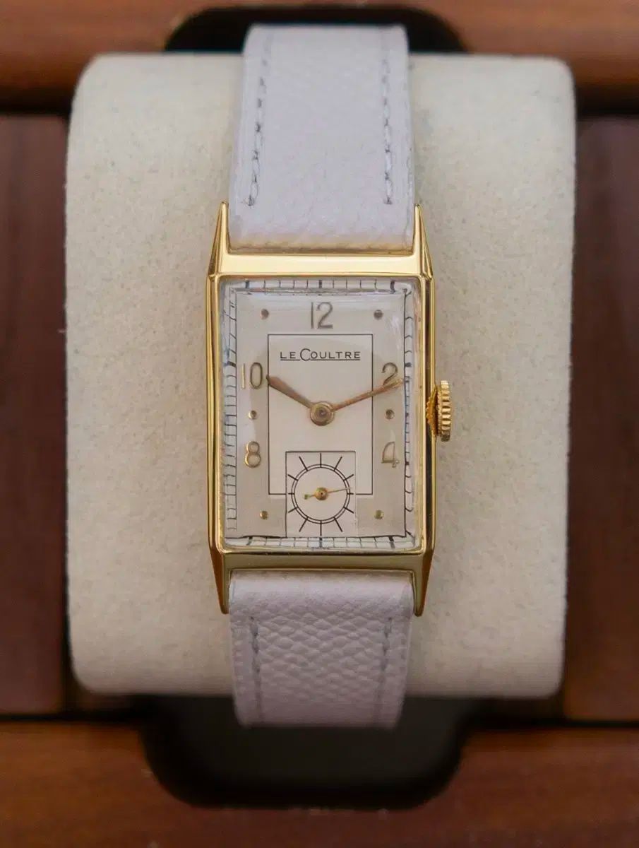JAEGERLECOULTRE ジャガールクルト リバーソ ヴィンテージ 14k 純金 時計
